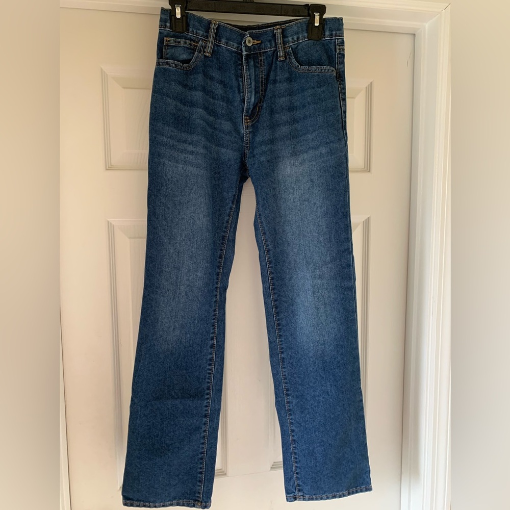 Old Navy Blue Classic Straight-Leg Jeans